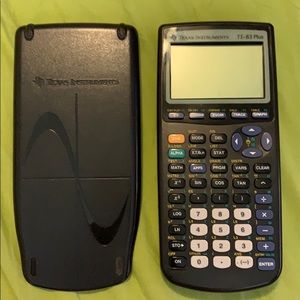 TI-83 Calculator.